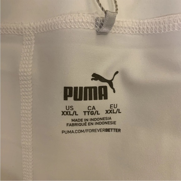 Puma Womens Powershape Striped Golf Tennis Skort Rose White Size XXL Long NWT$75 - Picture 9 of 12